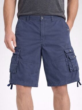 M Society Cargo Shorts Men’s Size 38 Blue Utility Casual Outdoor